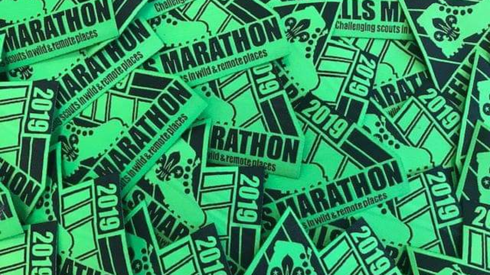 Fells Marathon Badges